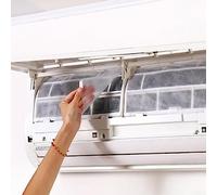 Lot de 10 Filtres de Sortie d'air Conditionné, 39,9 x 35,8 cm en Maille non Tissée, Anti-poussière Climatisation Filtre convient pour Filtre d'aération de Rechange pour Climatisation