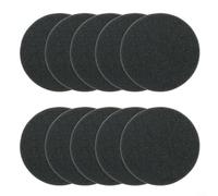 Lot de 10 filtres de ventilation lavables G3 140 mm pour Lunos ALD ALD-R160 e2 AB 30/60 RA 15-60 e2kurz e2neo, design rond pour filtration fine de la poussière et un air plus propre dans les espaces