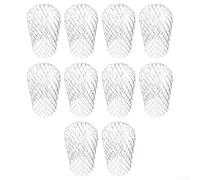 Lot de 10 filtres de vidange de 10,2 cm avec écran en maille rétractable pour une utilisation en extérieur, protégeant les gouttières et les terrasses contre les blocages et l'accumulation de débris