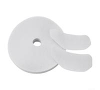 Lot de 10 filtres d'échappement universels de rechange pour sèche-linge comprenant 8 filtres d'échappement et 2 filtres d'admission d'air, faciles à nettoyer, coton blanc