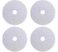 Lot de 10 filtres d'échappement universels portables de rechange pour sèche-linge Chef, pièces de rechange (blanc, 227 x 33 mm)