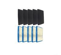 Lot de 10 filtres double couche pour souffleurs de feuilles Echo PB9010 | Comprend un préfiltre pour piéger les gros débris, prolonge la durée de vie du filtre principal et la durabilité du moteur