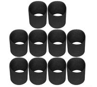 Lot de 10 filtres en mousse compatibles avec aspirateurs secs et humides Vacmaster VFF21 de 8 à 12 litres, modèles VP205, VHB305M, VF410P, VOM205P, VF408, VF409