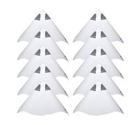 Lot de 10 filtres en résine jetables pour imprimante 3D - Filtre en résine sensible à la lumière - Entonnoir - Couleur du papier - Imprimante 3D