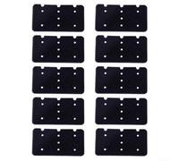 Lot de 10 filtres éponge en coton pour sèche-linge Casarte et pompe à chaleur Haier - Capture efficace des peluches - 250 x 130 mm