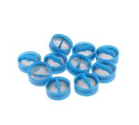 Lot de 10 filtres for vanne d'admission d'eau de machine à laver, roue ondulée, tuyau d'admission d'eau, filtre, pièce de machine à laver