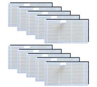 Lot de 10 filtres HEPA de rechange pour aspirateur robot BPMIO B15 B15 Plus - Pièces de rechange conçues pour retenir la poussière fine et maintenir l'efficacité du vide - 4/10 pièces
