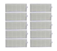Lot de 10 filtres HEPA for aspirateur robot Rovus, Eziclean ONE, Aqua 210, REDMOND RV-R500, Proscenic 811GB, 911SE. Pièces détachées