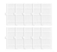 Lot de 10 filtres HEPA lavables pour aspirateur Conga M10, conçus pour s'adapter à bObsweep, Charlotte, Leaf 000 BR150, iMartine BR151 BR153, Life BR151