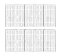 Lot de 10 filtres lavables et réutilisables pour aspirateur pour Cecotec pour Conga 7490 Immortal, 8290 Immortal