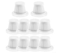 Lot de 10 filtres lavables pour aspirateur de voiture, accessoires clés pour améliorer l'air