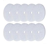 Lot de 10 filtres pour Maico ZF 0093 0758 avec conformité de sécurité incendie pour insert de ventilateur ERAKAHAB, fabriqués avec des fibres synthétiques et classe de filtration optimisée G2