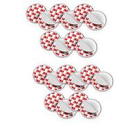 Lot de 10 fixations aimantées pour détecteur de fumée-EVACUATE