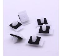 Lot de 10 fixations de seuil latéral en nylon blanc 87758-D2000 87758D2000 pour Hyundai Genesis G80 G90 GV70 GV80 Kona Nexo pour Kia Carnival NIRO Soul Stinger