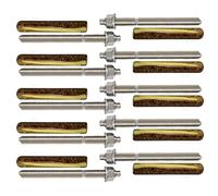 Lot de 10 fixations pour charges lourdes - Barre d'ancrage + cartouche d'ancrage composite en acier galvanisé ou acier inoxydable (acier galvanisé, M8 x 110 mm)