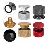 Lot de 10 fixations robustes de 4 mm pour casques de soudure en aluminium conçues pour tout-terrain (rouge)