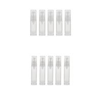 Lot de 10 flacons pompes rechargeables vides for lotions liquides et crèmes, 5/8 ml