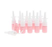 Lot de 10 flacons vaporisateurs nasaux vides de 5 ml - Rechargables, portables et hydratants - Parfaits pour soulager les allergies et les huiles essentielles - Pulvérisateur de nez pour homme et