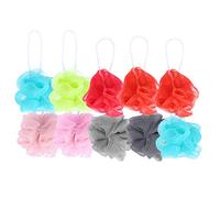 Lot de 10 fleurs de bain aux couleurs assorties