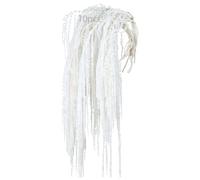 Lot de 10 Fleurs Pendantes d'amarante séchées Blanches, Amarante préservée pour décoration de Mariage, Composition de Fleurs séchées, Ambiance Douce et Romantique, déco intérieure élégante