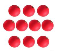 Lot de 10 flotteurs de pêche flottants pour indication de frappe - Boules de dérive en mousse EVA avec anneau en cuivre, flottabilité de 20 à 30 mm, ouverture de 1,5 mm, poids léger de 3 g (lot de 10
