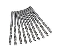Lot de 10 forets métriques HSS-G de 5 mm pour percer le métal, le fer, le bois, le plastique