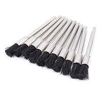 Lot de 10 forme de stylo 5 mm Brosses en nylon pour Dremel Outils Proxxon Ponceuse Brosse