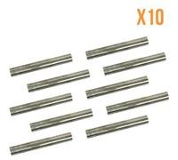 Linxor ® Lot de 10 fourreaux pour pitons en INOX Ø 8 mm