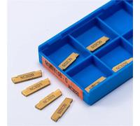 Lot de 10 fraises d'insertion en carbure CNC MGMN150 MGMN200 PC9030 NC3020 NC3030 Outil de tournage pour support externe MGMN 150 200 et MGMN200 NC3020