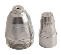 Lot de 10 fraises plasma pour P80 avec différentes tailles de buse et d'électrode 1 1 mm, 1 3 mm, 1 5 mm, 1 7 mm (1,5 mm)