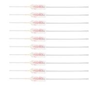 Lot de 10 fusibles de température TF 72-250 °C - En métal - Arrêt thermique 250 VAC 10 A