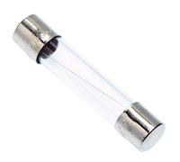 Lot de 10 fusibles en verre à soufflage lent 5 A 6,3 x 32 mm