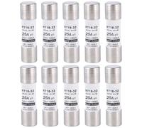 Lot de 10 fusibles néozés en céramique et métal pour protections électriques