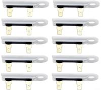 Lot de 10 fusibles thermiques de rechange 3392519 pour sèche-linge Kenmore offrant une coupure de surchauffe contre les dommages causés par les appareils électroménagers