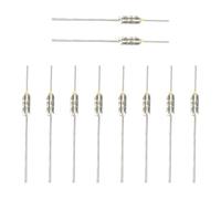 Lot de 10 fusibles thermiques en métal pour transformation de moteur électrique industriel, coque en métal, protection contre la température