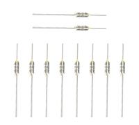 Lot de 10 fusibles thermiques industriels électriques à coque métallique pour coupure de transformation du moteur