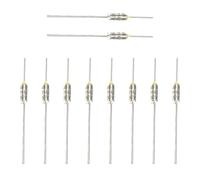 Lot de 10 fusibles thermiques industriels électriques à coque métallique pour transformation de moteur