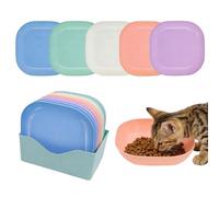 Lot de 10 gamelles plates pour chat
