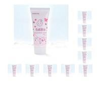 Lot de 10 gels de simulation de crème glacée DIY résine colle 50 g coque téléphone moulage manuel fouetté décoration coquillage enfants argile douce blanc