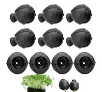 Lot de 10 gélules de Propagation des, réutilisables, système de Croissance Rapide des Racines sans Attache, pour Une Utilisation dans Le Jardin, la Cour, la Ferme et la Serre