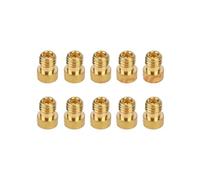 Lot de 10 gicleurs principaux de carburateur M6, filetage 6 mm, for injecteurs DellOrto BGM Motoforce PHNL/PHVA/PHBH/PHBL/PHBN/PHVB(50-78 (M6))
