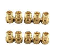 Lot de 10 gicleurs principaux M5 5 mm pour injecteurs OKO KOSO PWK 125cc 150cc CVK PZ27 PZ30 152QMI 157QMJ Carburateur kit Carbu pour Moteur(60-82)