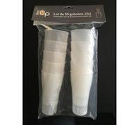 BeerUp Gobelets 25 cl Transparent – Lot de 10