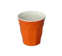 Lot de 10 gobelets empilables 'Asami Ware' 180 ml Ø 7,5 x 7,6 cm Rouge mélamine