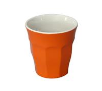 Lot de 10 gobelets empilables 'Asami Ware' 295 ml Ø 8,8 x 9 cm Rouge mélamine