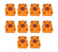 Lot de 10 gommes de dessin animé Gommes drôles Gommes à crayon Belle gomme Retour à l'école Prix Cadeau pour la salle de classe