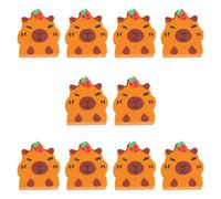 Lot de 10 gommes de dessin animé Gommes drôles Gommes à crayon Belle gomme Retour à l'école Prix Cadeau pour la salle de classe