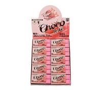 Lot de 10 gommes distinctives en forme de fraise Choco sans marque - Mignon crayon kawaii - Fournitures éducatives