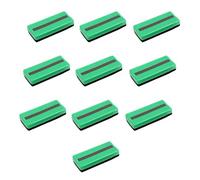 Lot de 10 gommes légères pour tableau blanc - 14 x 6,3 cm - Pour l'école et le bureau