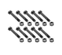 Lot de 10 goupilles de Cisaillement et écrous for souffleuse à Neige 52100100, compatibles avec la souffleuse à Neige rotative 5575 521001 00659100 AM136890